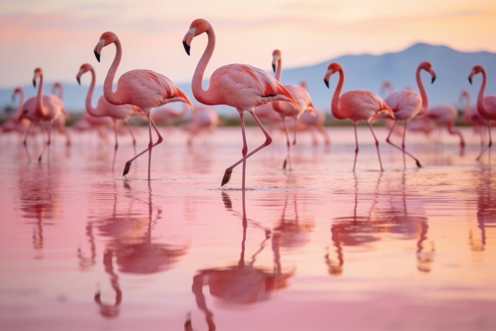 Pink Lagoon, Salt lagoon