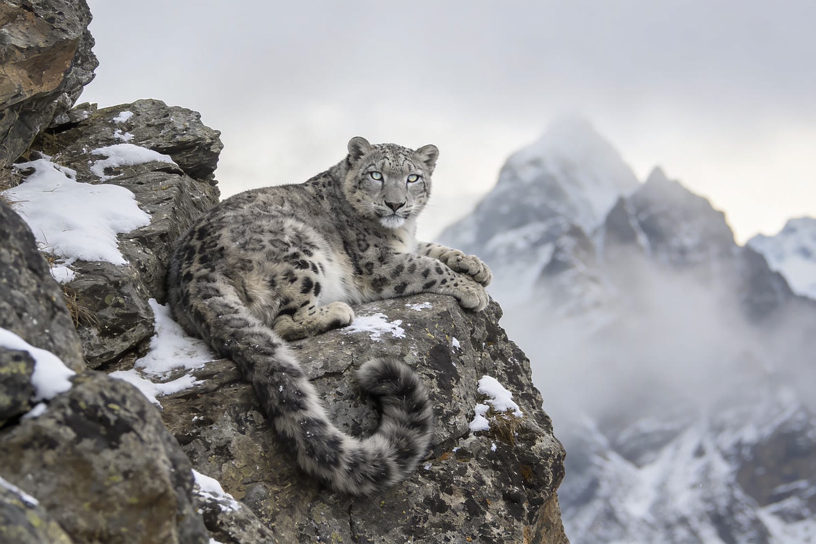 Snow Leopard, High mountains